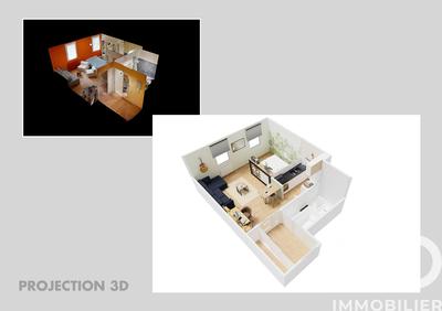 Appartement - 34 m² - 1 pièce