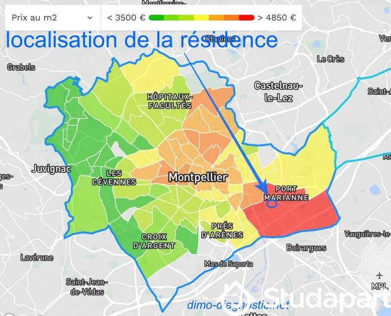 Chambre - 9 m² - 1 pièce