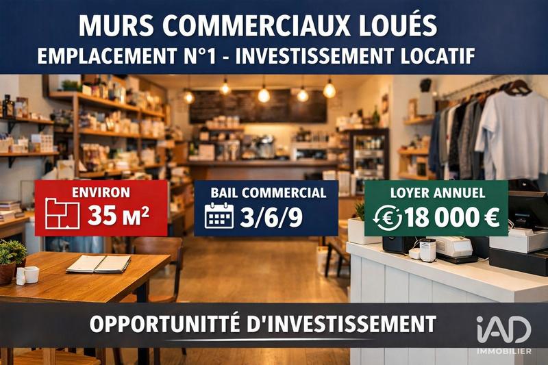 Local commercial - 35 m²