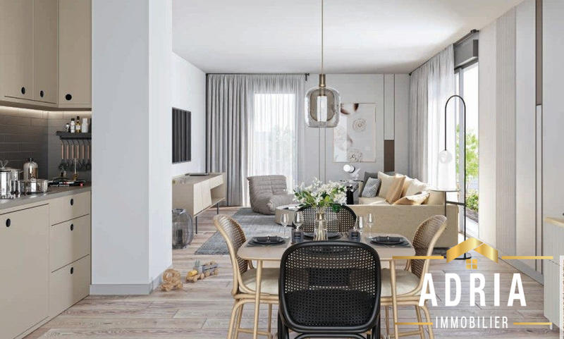 Appartement - 58 m² - 3 pièces