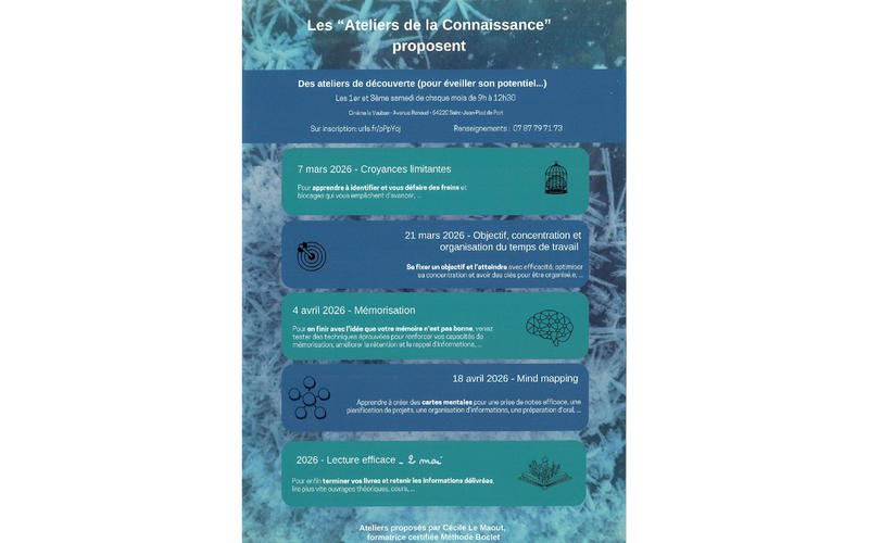 Atelier de la connaissance : croyances limitantes