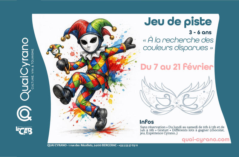 Jeu de piste | à la recherche des couleurs disparues