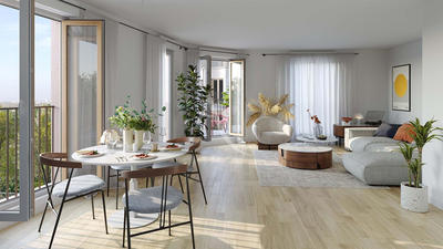 Appartement - 60 m² - 3 pièces