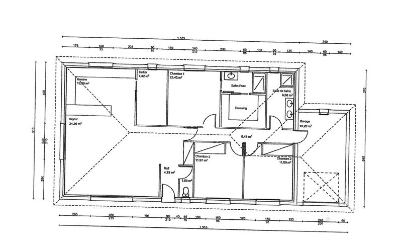 Bureau - 123 m² - 4 pièces