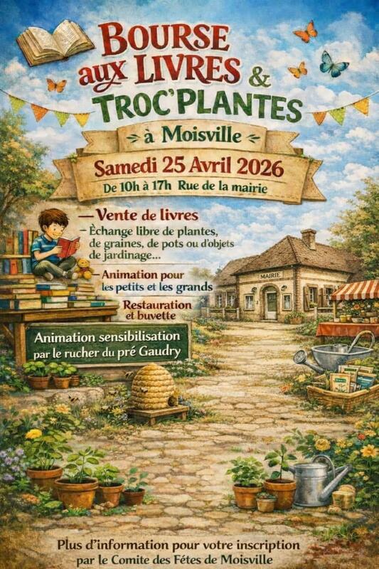 Bourse aux livres et troc plantes