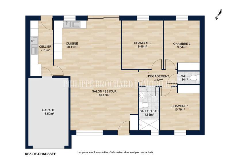 Maison - 86 m² - 4 pièces