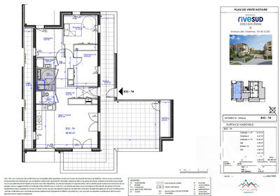 Appartement - 91 m² - 4 pièces