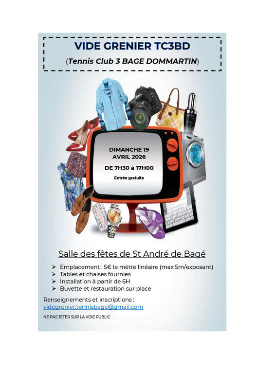 Vide grenier du tennis club