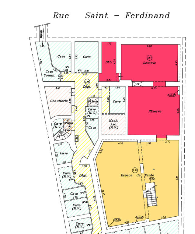 Local commercial - 322 m²