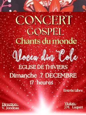 Concert chant du monde