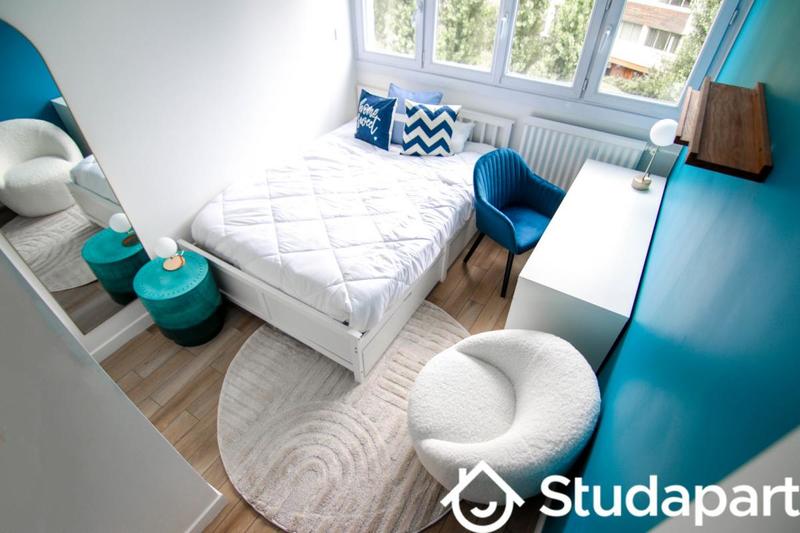 Chambre - 18 m² - 1 pièce