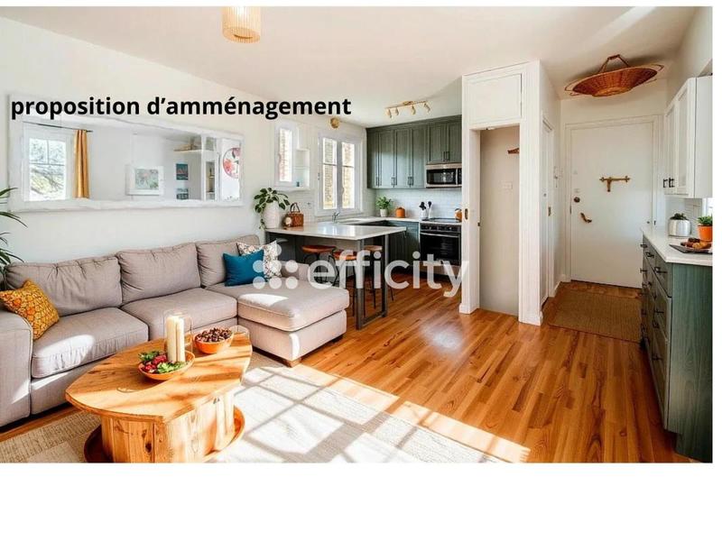 Appartement - 38 m² - 2 pièces