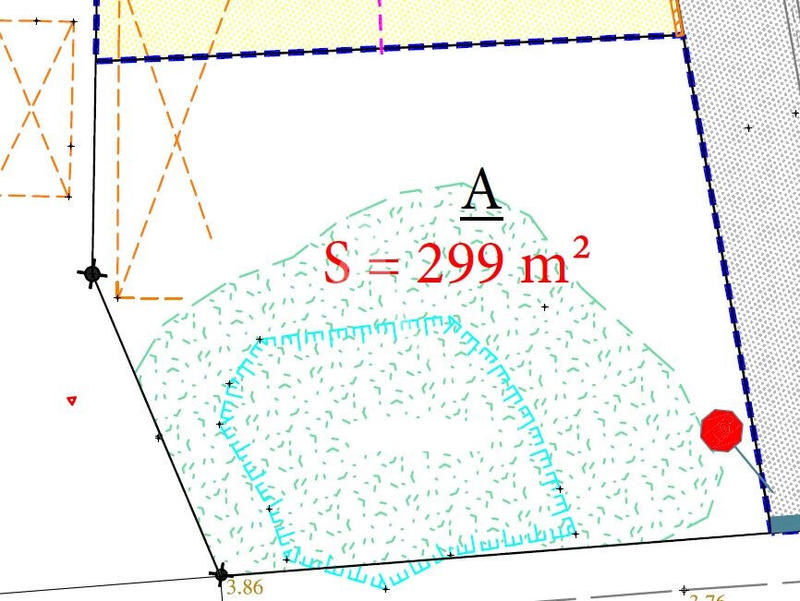 Terrain - 299 m²