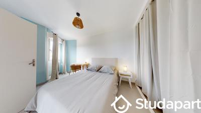 Chambre - 12 m² - 1 pièce