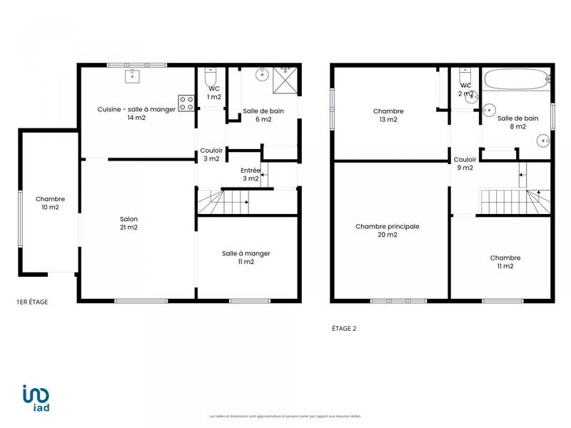 Maison - 120 m² - 6 pièces