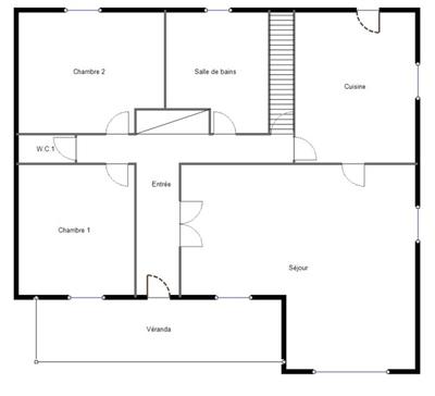 Maison - 100 m² - 5 pièces