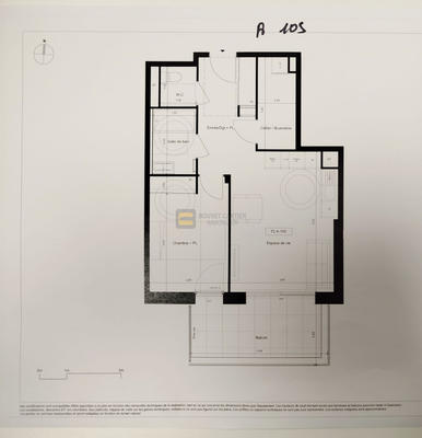 Appartement - 52 m² - 2 pièces