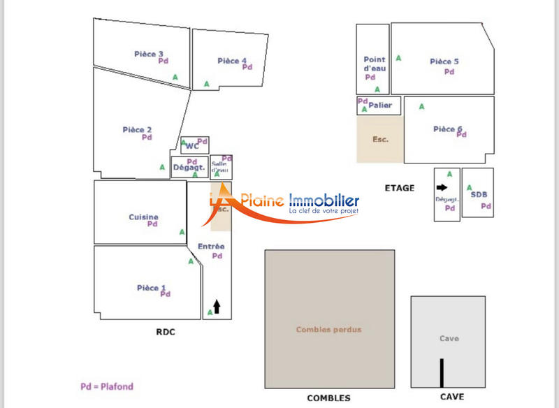 Maison - 83 m² - 6 pièces