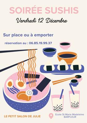 Soirée sushis