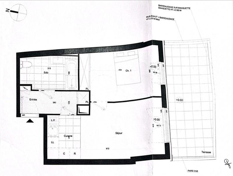 Appartement - 41 m² - 2 pièces