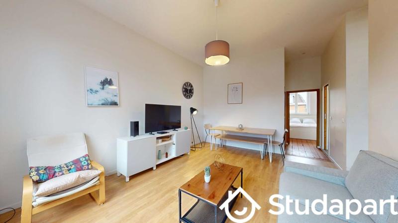 Chambre - 12 m² - 1 pièce