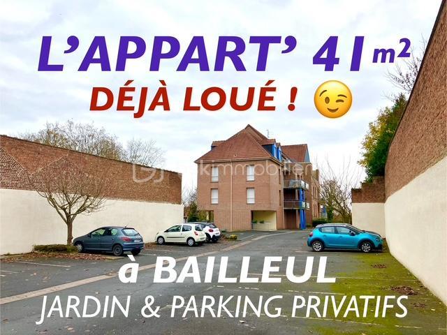 Appartement - 41 m² - 2 pièces