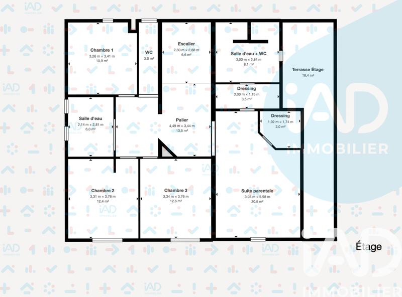 Maison - 145 m² - 6 pièces