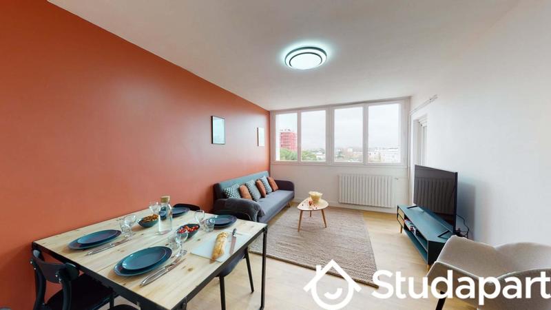 Chambre - 9 m² - 1 pièce