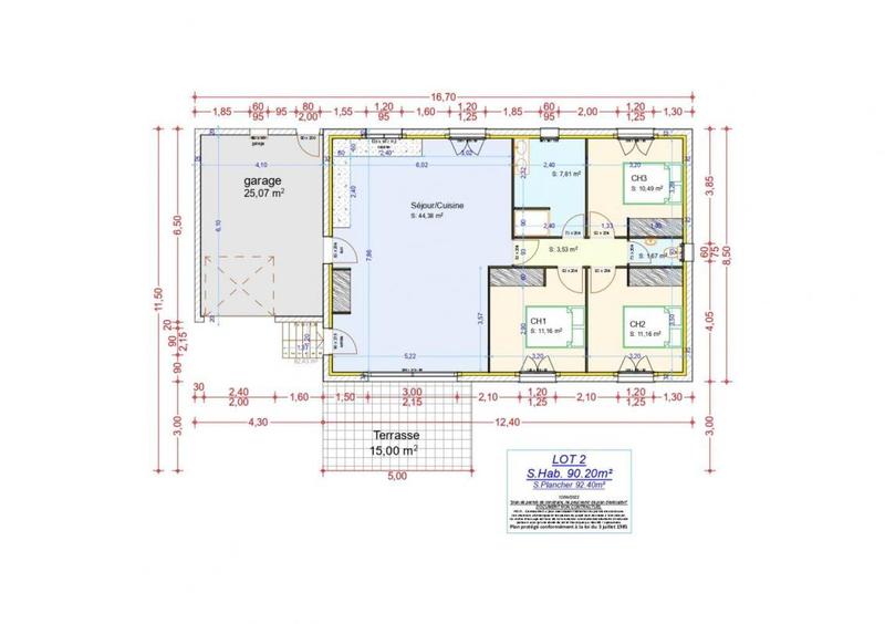 Villa - 90 m² - 4 pièces