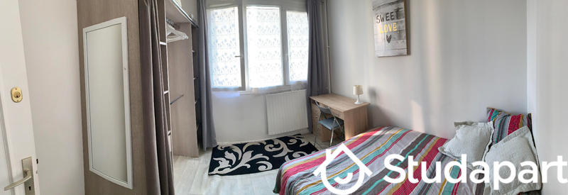 Chambre - 9 m² - 1 pièce
