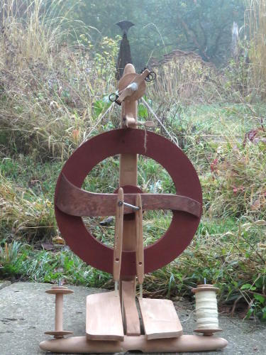 Stage de filage de laine au rouet et fuseau