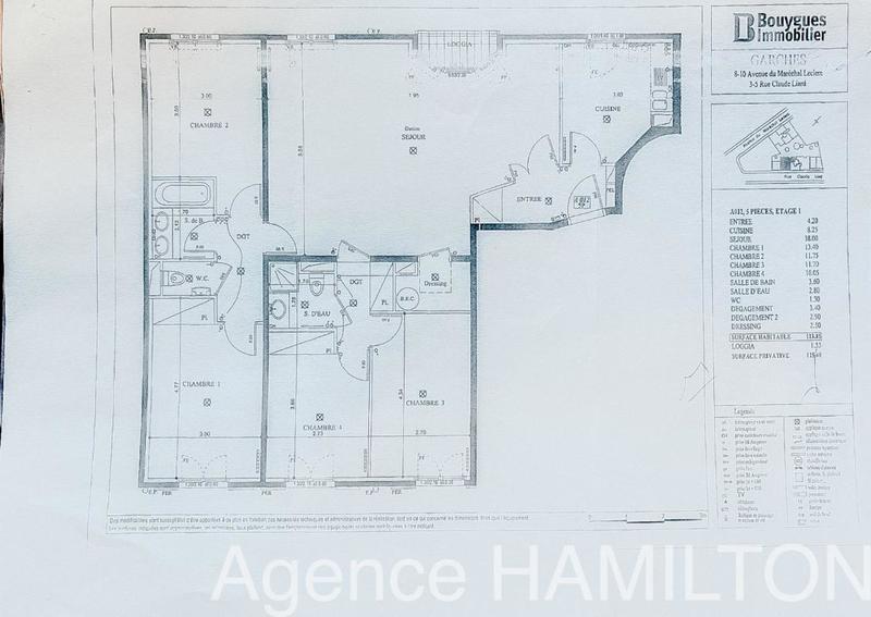 Appartement - 114 m² - 5 pièces