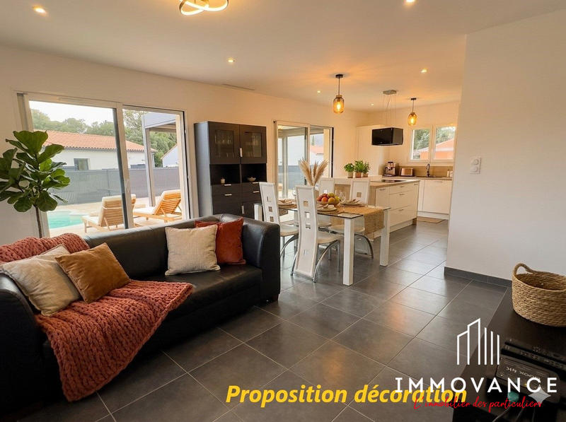 Maison - 90 m² - 4 pièces