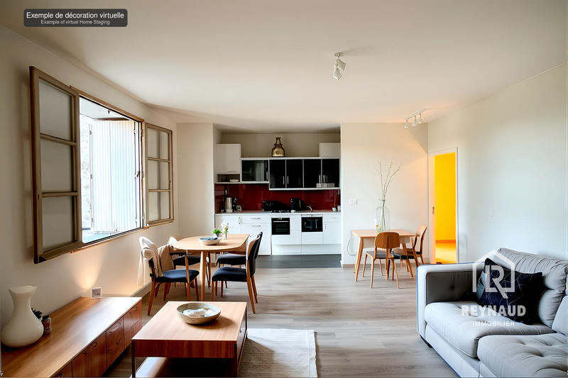 Appartement - 59 m² - 3 pièces