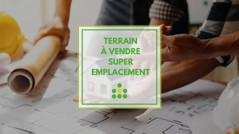 Terrain constructible - 1 752 m²