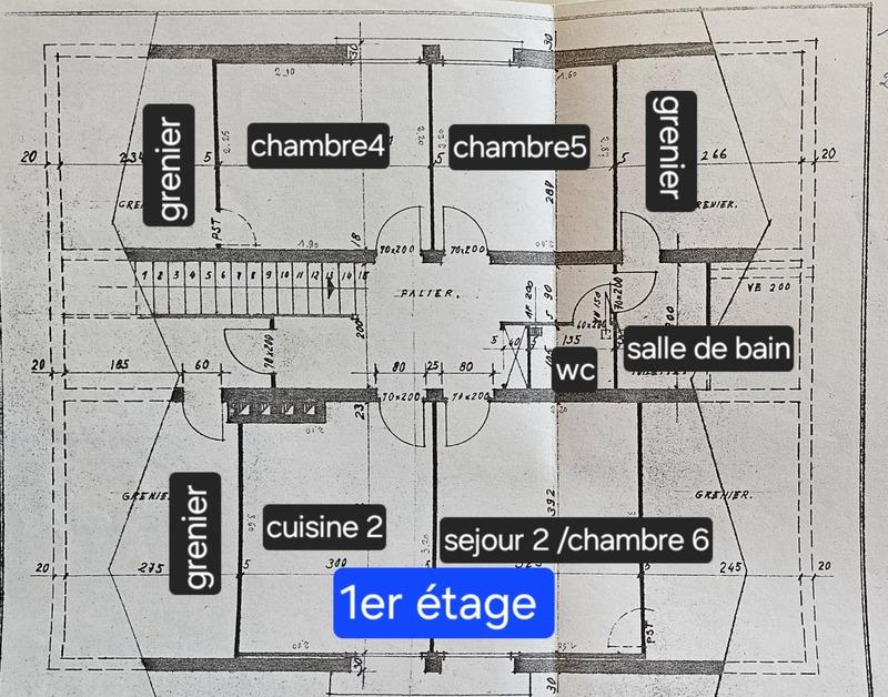 Maison - 153 m² - 8 pièces