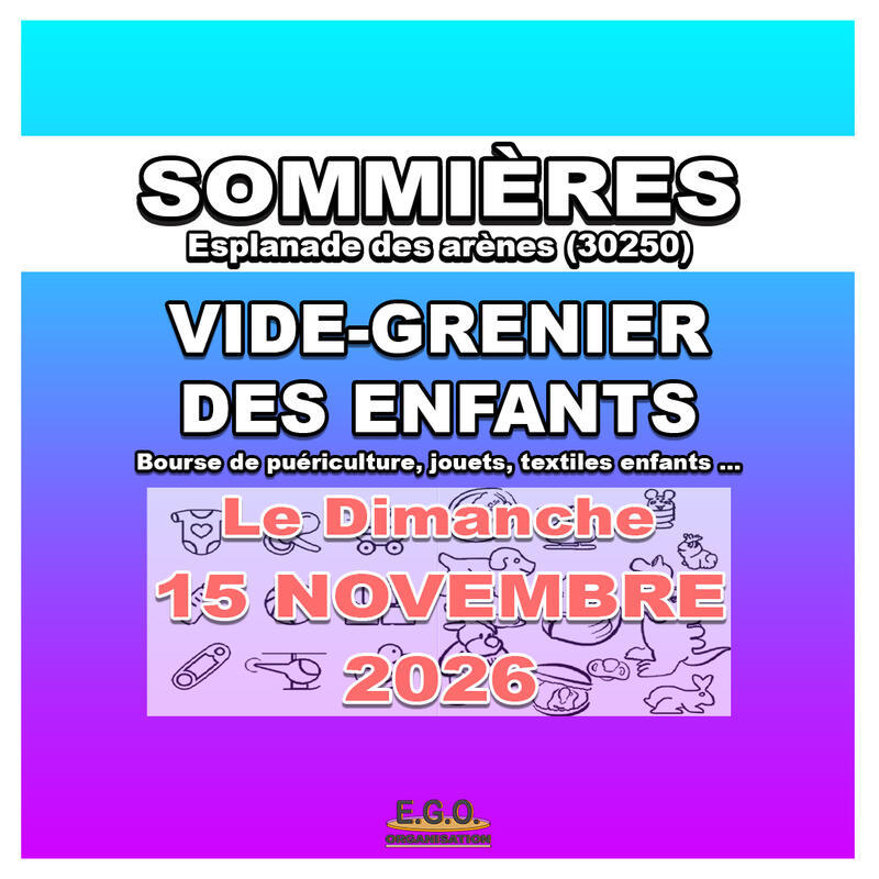 Vide-grenier des enfants