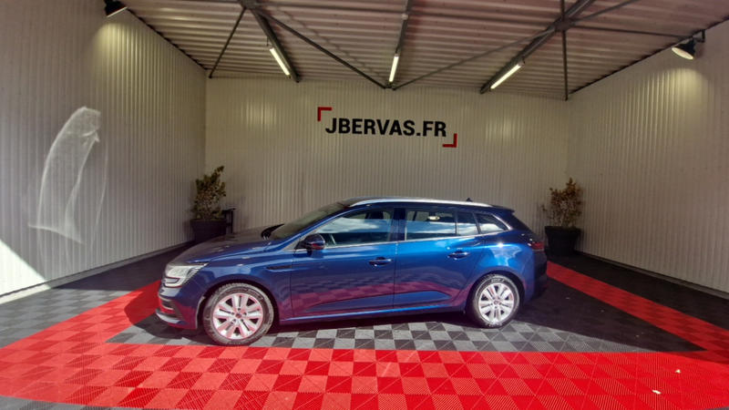 Renault Mégane Estate IV blue dci 115 business