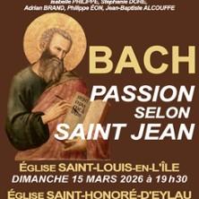 La Passion selon Saint-Jean de j-C Bach