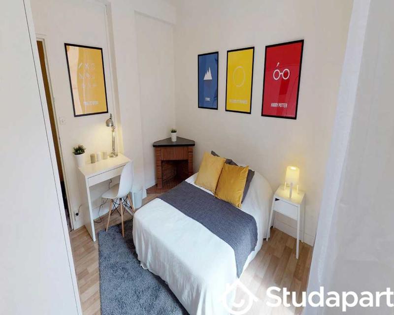 Chambre - 60 m² - 1 pièce