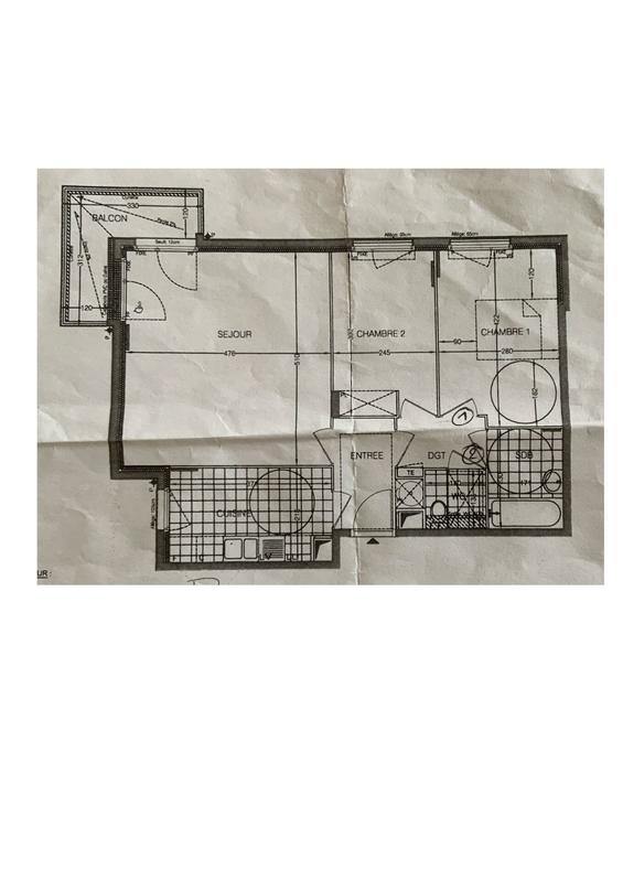 Appartement - 65 m² - 3 pièces