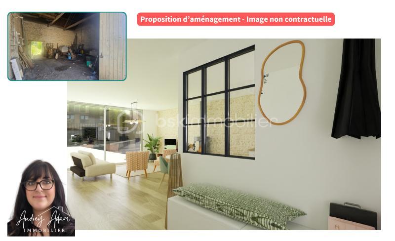 Grange - 60 m² - 1 pièce