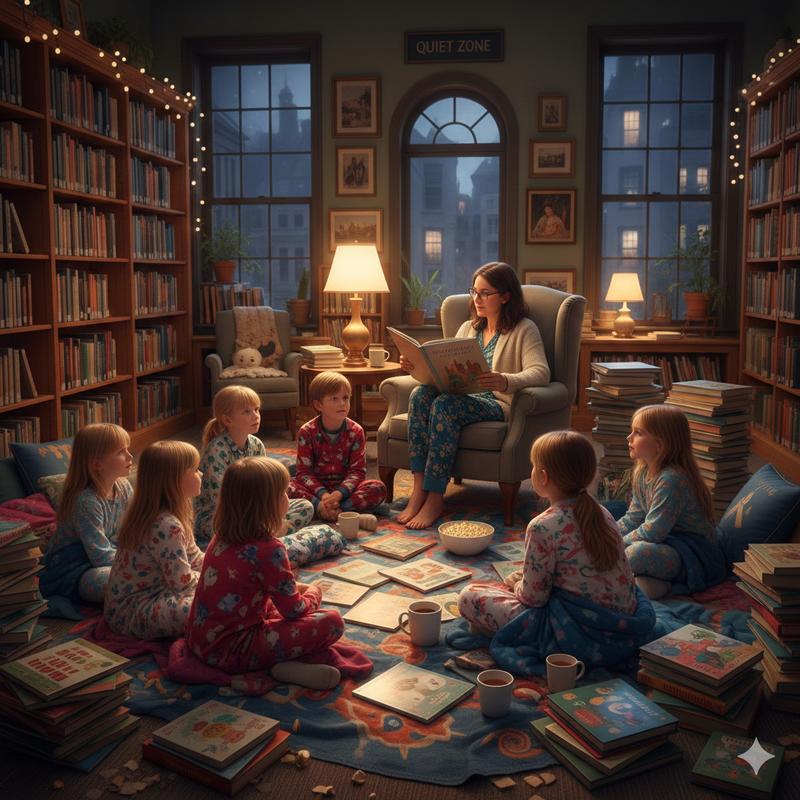 Soirée pyjama à la Bib'