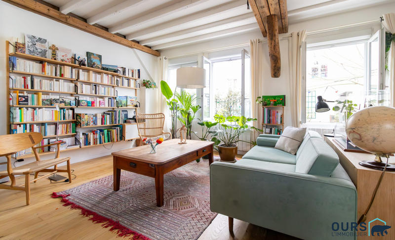 Maison ancienne - 103 m² - 5 pièces