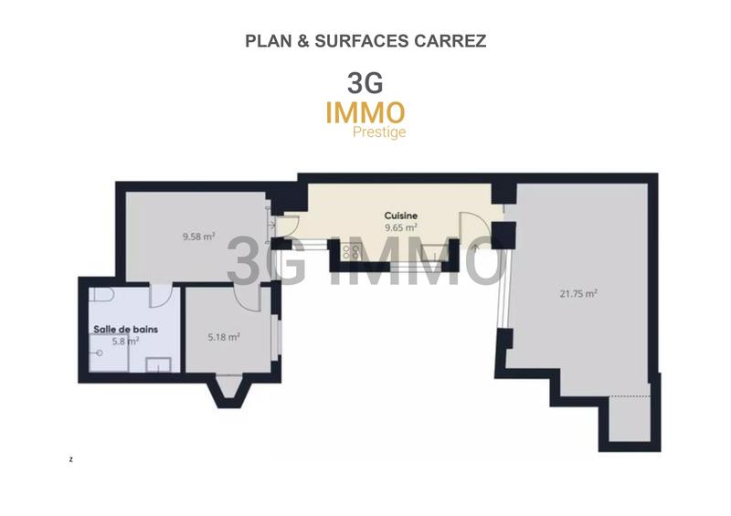 Appartement - 52 m² - 3 pièces