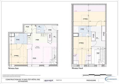 Duplex - 91 m² - 4 pièces