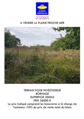 Terrain - 500 m²