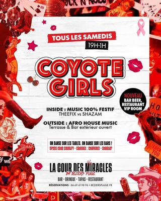 Soirée Coyote Girls à la Cour des Miracles