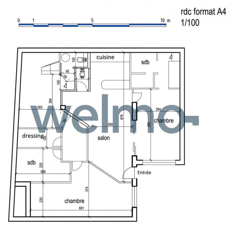 Duplex - 280 m² - 7 pièces