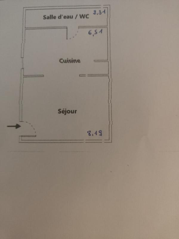 Appartement - 16 m² - 1 pièce